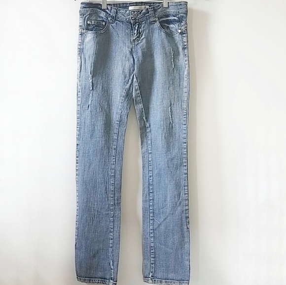 4 for 25! Michelle Belau Jeans,Giel light blue, 6 - Picture 1 of 8